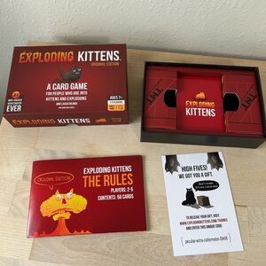 Original Edition Card Game - Red